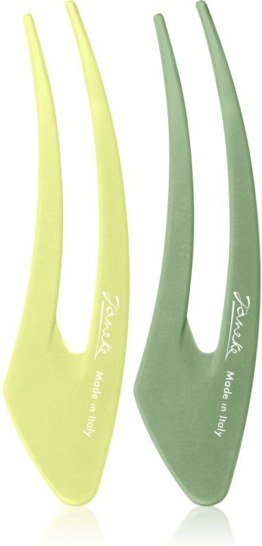 Janeke Hair Clip hair pins Green 2x13 cm