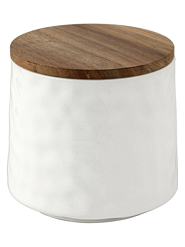 Schöner Wohnen Kollektion Aufbewahrungsdose "Adelle" in Weiß/ Braun - 550 ml - onesize