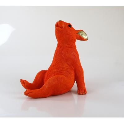 Dekofigur AM DESIGN, orange, B:17cm H:26cm T:29,5cm, Dekofiguren