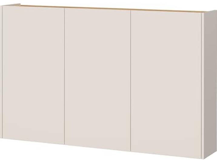 Germania Schuhschrank 1346-605 GW-Libbiano, in Kaschmir/Navarra-Eiche-Nb., mit geringer Tiefe, 138 x 87 x 25 cm (BxHxT)