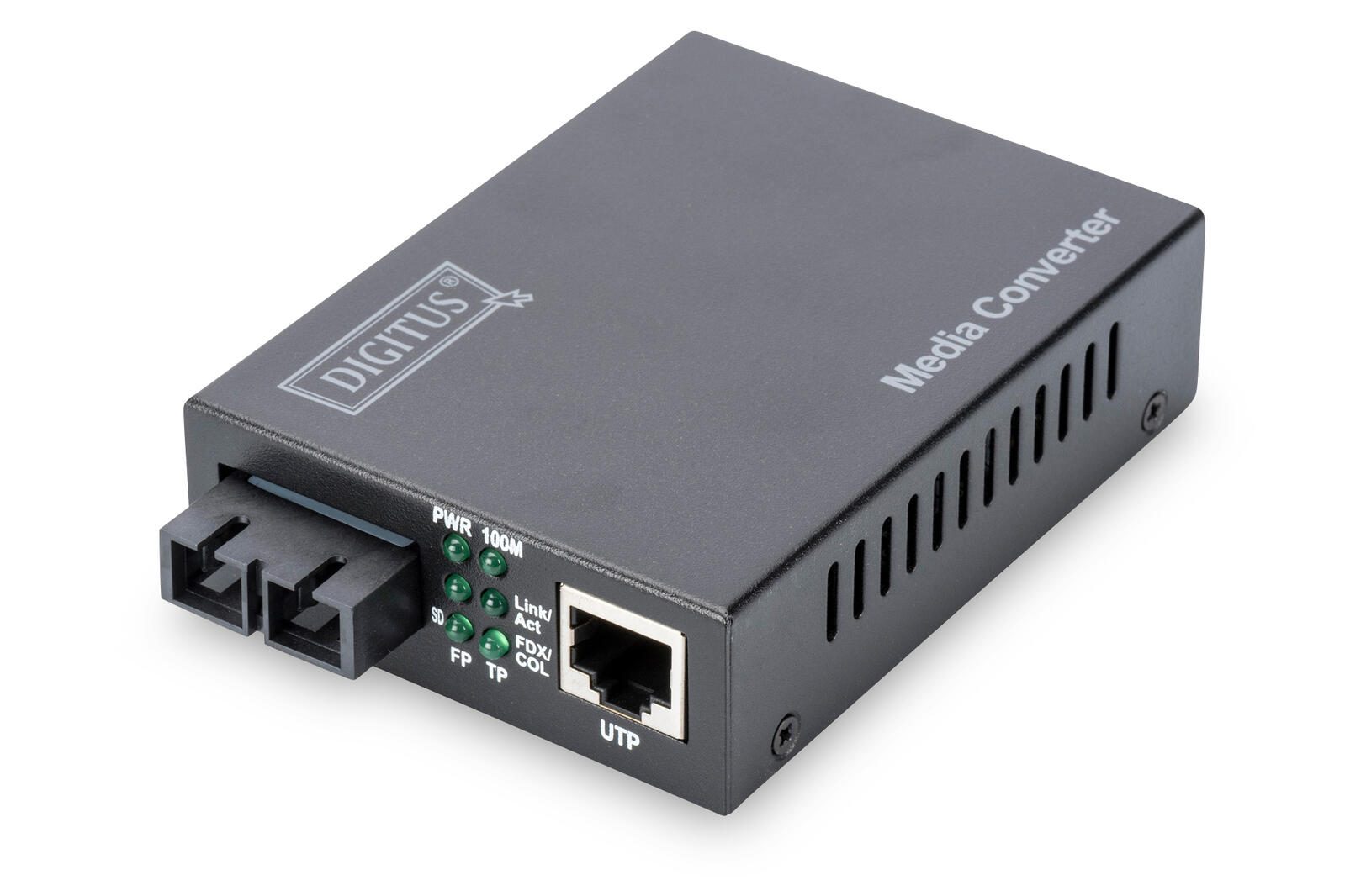 Digitus Fast Ethernet Medienkonverter, RJ45 / SC DN-82020-1