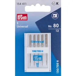 Prym Nähmaschinennadeln "Universal", Stärke: 80, Inhalt: 5 Stück