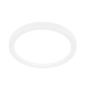 Blulaxa Deckenleuchte Plano slim, weiß, LED, Ø 19 cm, 12 Watt / 1200 Lumen, warmweiß