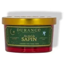 Natürliche Duftkerze 90 gr Am Tannenbaum von Durance