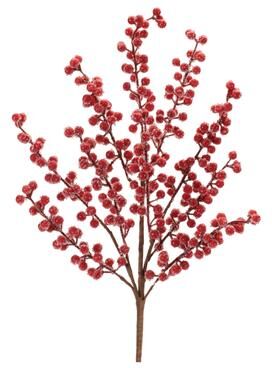 Melrose International Iced Berry Twig Spray (Set of 2)