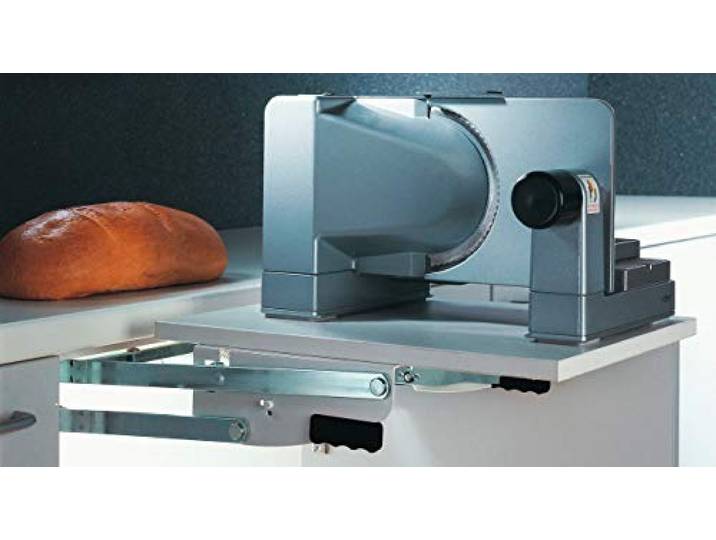 Gedotec Parallel-Schwenkbeschlag für Küchen-Schränke & Möbel Drehbeschlag zum Schrauben unter den Oberboden Parallel-Schwenkmechanik mit 8 kg Tragkraft 1 Garnitur - Klappenbeschlag mit Schrauben