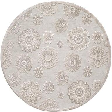 Domani Napa Mid-Century Floral Indoor / Outdoor Area Rug