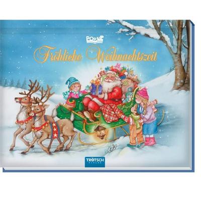 Mini Pop-Up Buch 'Fröhliche Weihnachtszeit'; Gebundene Ausgabe von , Trötsch Verlag GmbH & Co. KG, 978-3-95774-949-9