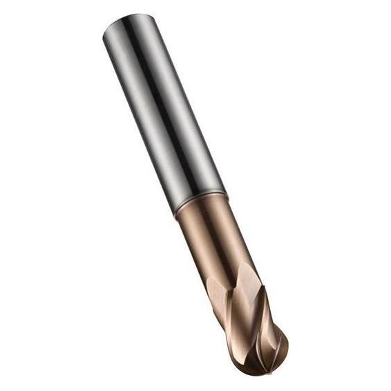 Dormer Radiusfräser S534 Nenn-Ø 4 mm Einsatzlänge 20 mm HM TiSiN Schneidenanzahl 4 (S5344.0)