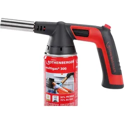 Rothenberger, Lötgerät, Weichlötbrenner mit integrierter Vorwärmfunktion, 360° drehbar, sicherer und stabiler S (Lötlampe)