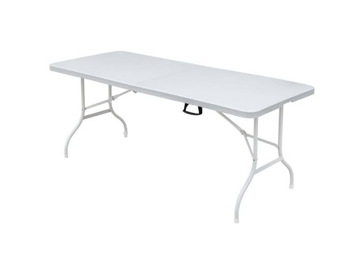 Table pliante extérieure/intérieure - Dimensions dépliée : 180 34x73 66x73 66 cm