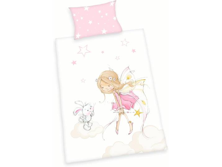 Herding Baby Flanellen Beddengoed 'Little Fairy' 100x135cm