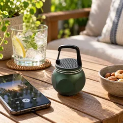 Camping Hook Green Mini Speaker