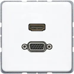 Jung Multimediadose HDMI + VGA MA CD 1173 WW