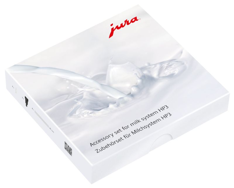 JURA 24117 Zubehörset für Milchsystem HP3 (für Linien Z, J, S, X8, E8 Chrom)