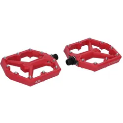 CRANKBROTHERS Pedale Stamp 1 Gen 2 Large | rot