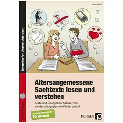 Altersangemessene Sachtexte lesen und verstehen, Schulbücher von Stefan Antoni