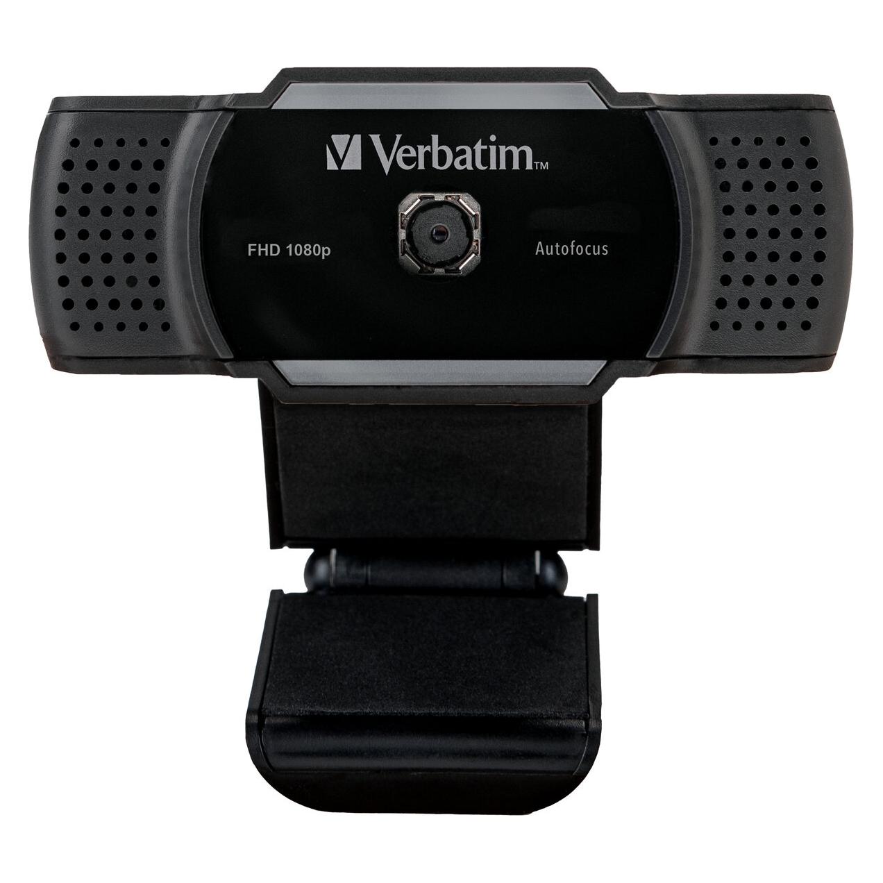 Verbatim Webcam mit Mikrofon AWC-01 1080p Autofokus (3.60 Mpx) (49578)
