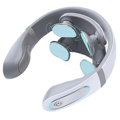 Kabelloser elektronischer Nackenmassager 4D Shiatsu Halsmassager Steifer Nacken Massage Gesundheitsversorgung Therapie Puls Schmerzlinderung Valentinstagsgeschenk