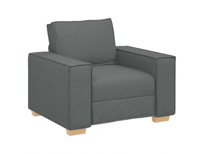 KUTYWEXFM Polstersessel Dunkelgrau 100x78x84cm Einzelsofa Lesesessel Komfortabler Sessel mit breiten Armlehnen und weicher Polsterung für entspannte Stunden im Wohnzimmer oder Büro.