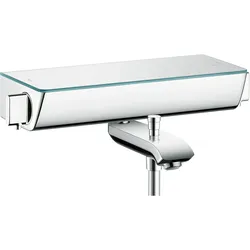 Hansgrohe Ecostat Select Wannenthermostat Aufputz Chrom, Ausladung 193 mm, 2 Verbraucher, DN15
