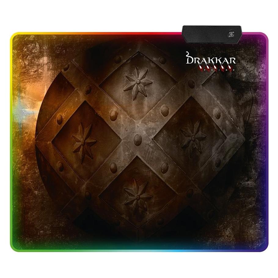 Konix Tapis de souris rétroéclairé Hetland - Drakkar Prime (61881110883)
