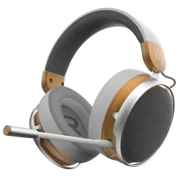 Dark Project Dpp Sono Wless White (Kabelgebunden, Kabellos), Gaming Headset, Weiss, Gold