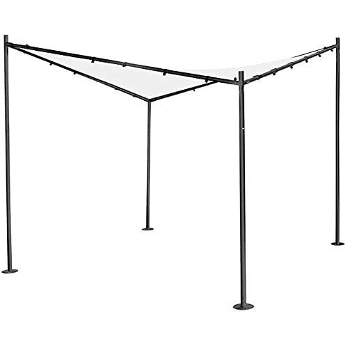 Siena Garden Berlino Paviljoen reserveonderdeel, wit polyester zonnescherm