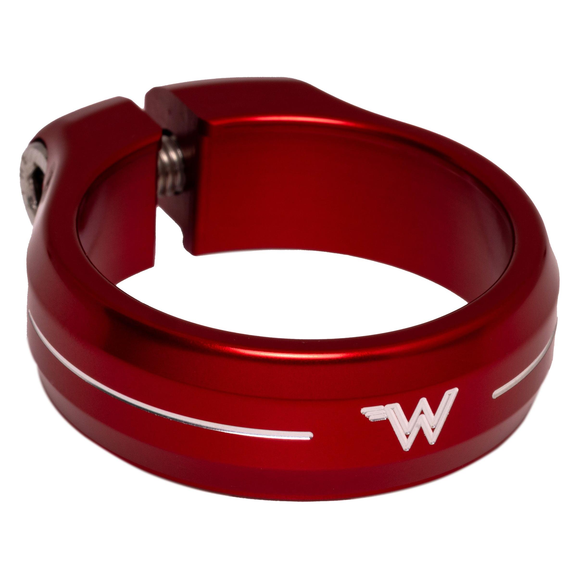 White Industries Sattelklemme, 35.0mm, red (70538633)