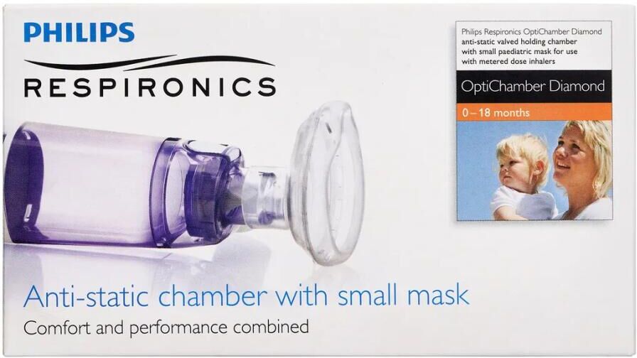Lite Touch Maske Med Optichamber Small Medicinsk udstyr 1 sæt