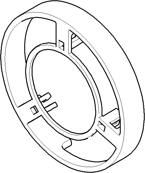 Dornbracht Abdeckung - platin matt 091101108-06 platin matt