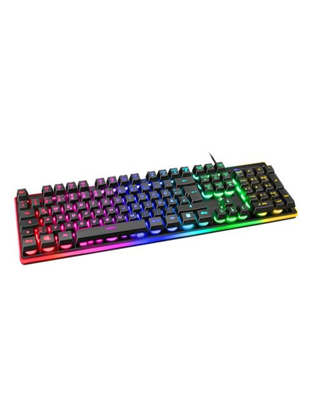 Deltaco GAMING Full Size - Gaming Tastatur - Full-Size - Deutsch - Schwarz