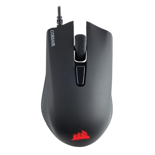 Corsair Harpoon RGB PRO Gamingmuis - Zwart - 12000 DPI - USB Type-A