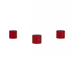 Halmakegel.com Achteckstein Ocean - 10x10mm - rot 256383