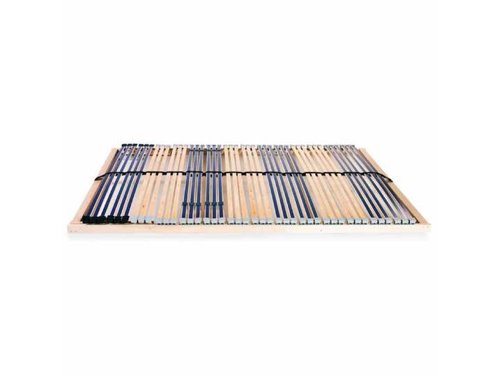 Sommier à lattes - - 100x200 cm - hêtre massif - Sans matelas - Sommier à lattes inclus 15516