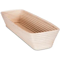 Städter Gärkorb rechteckig, 38.5 cm, Backutensilien, Braun