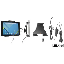 Brodit 727071 Universal Tablethalterung USB Type C, Tablet Halterung, Schwarz