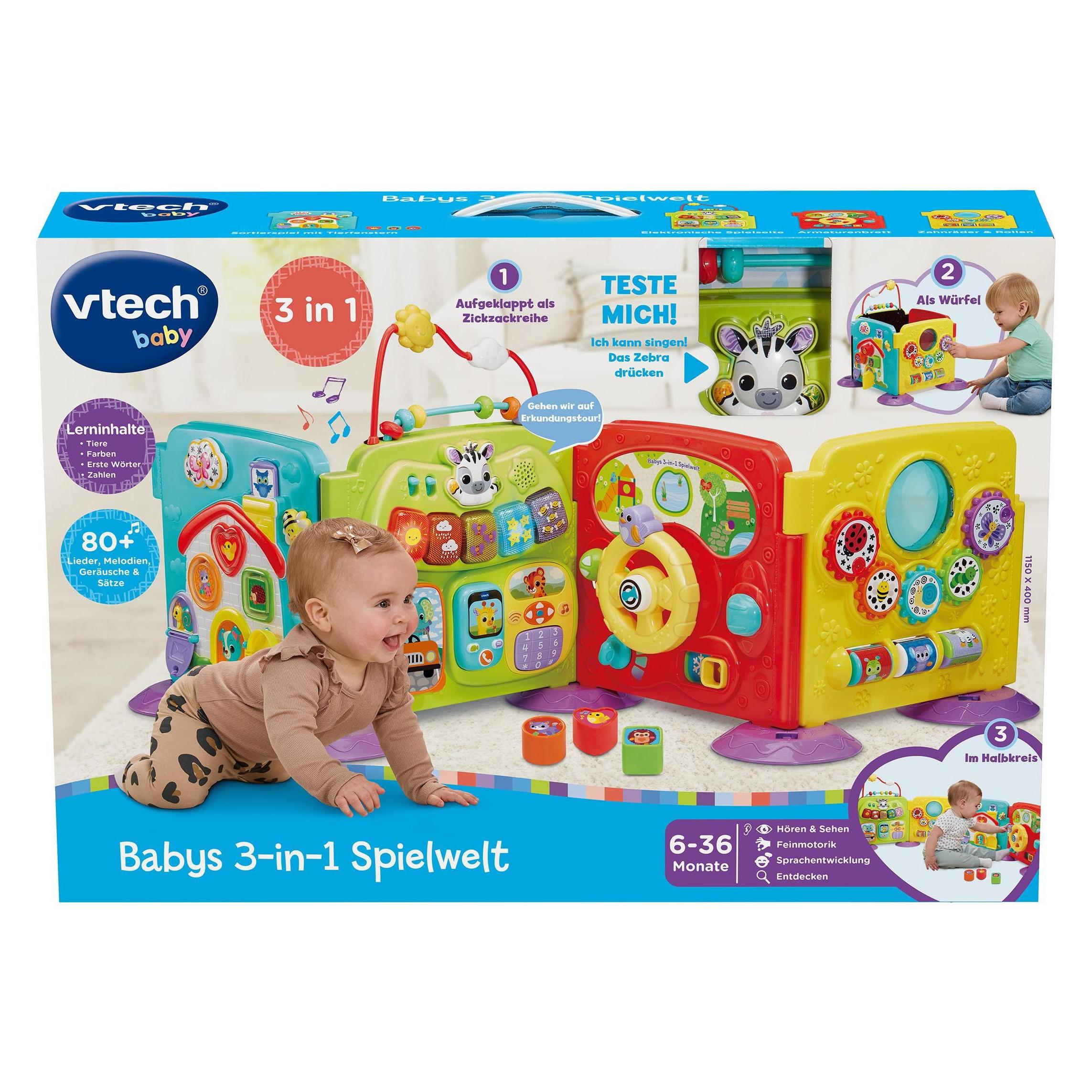 VTech Super centre dactivités modulable (Französisch, 0 - 3 Jahre) (80-579405)