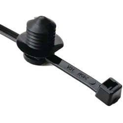 HellermannTyton Befestigungsbinder T50RFT10-HS-BK-D1