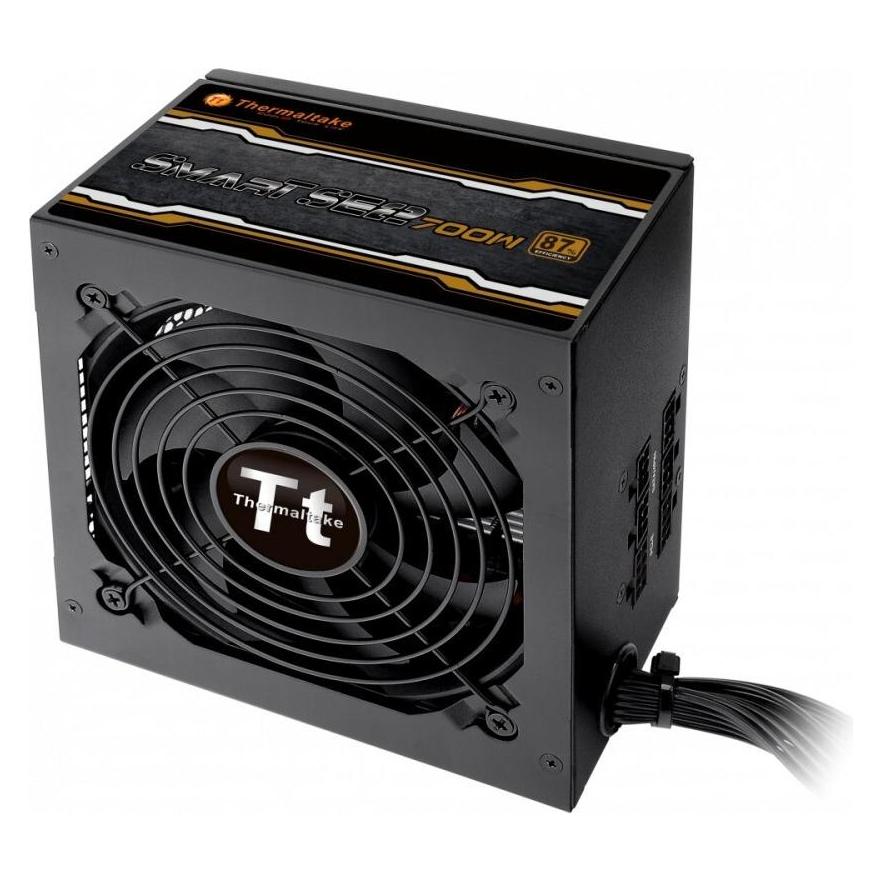 Thermaltake SUPPLY ATX 700W SMART SE2 BLACK 87% EFFICIENCY/SEMI MODULAR/FAN 140MM PS-SPS-070 (700 W) (PS-SPS-0700MNSAWE-1)