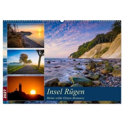 Insel Rügen - Meine wilde Ostsee-Romanze (Wandkalender 2027 DIN A2 quer), CALVENDO Monatskalender