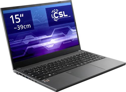 CSL Computer Notebook R'Evolve C15 5500U 38.1cm (15 Zoll) Full HD AMD Ryzen 5 5500U 32GB RAM 1TB SSD Deutsch, QWERTZ Grau 90609