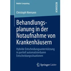 Behandlungsplanung in der Notaufnahme von Krankenhäusern, Fachbücher von Christoph Niemann