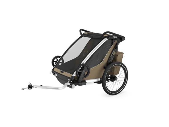 Thule Chariot Cross 2 Multisport-fahrradanhänger Faded Khaki, Double