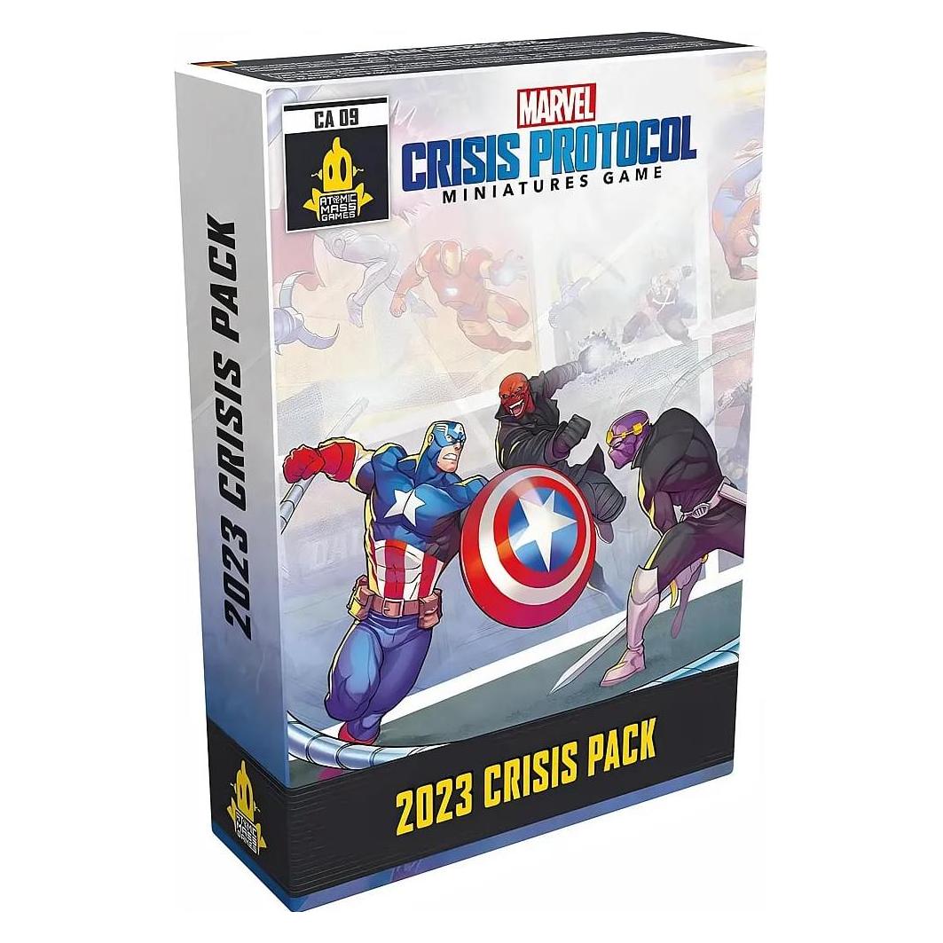 Atomic Mass Games AMGD2102 - Marvel: Crisis Protocol - 2023 Crisis Pack (Krisen-Kartenpack 2023), ab 14 Jahren (Deutsch, 2 Spieler) (AMGD2102)