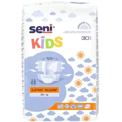 Seni Kids Junior Super Inkontinenzhosen 20+ kg, 1350 ml, 30er Pack 30 St