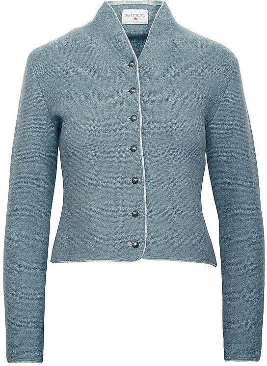 STAPF Trachtenstrickjacke DORIKA blau   S S