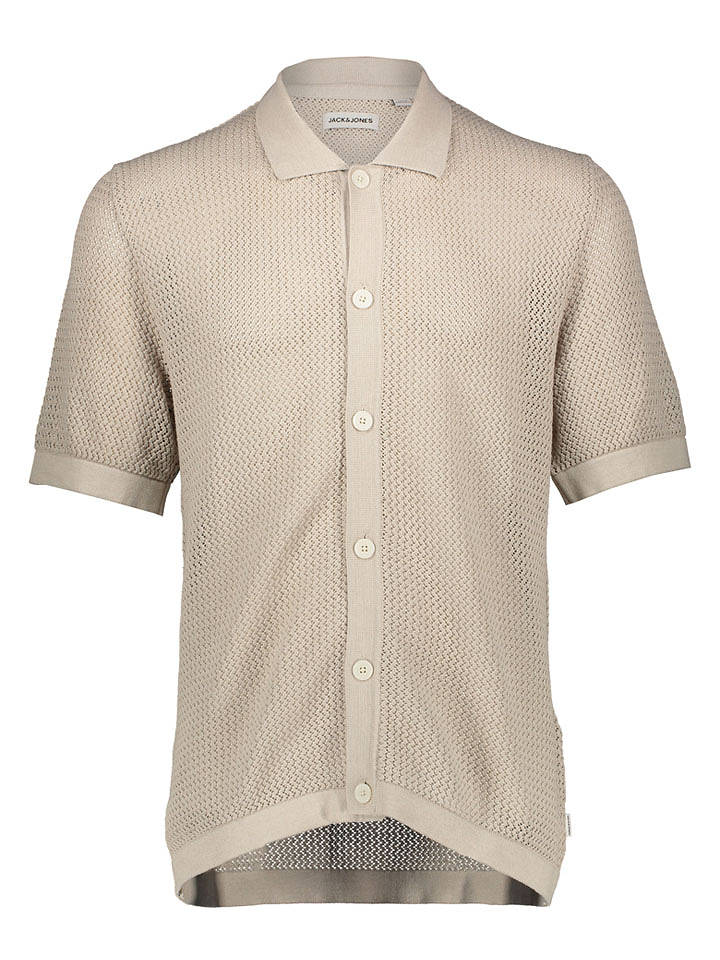 Jack & Jones Poloshirt "Arto" in Beige - S