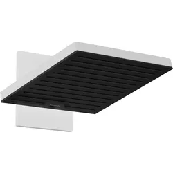 hansgrohe Pulsify E Duschkopf 260, 2 Strahlarten, mit Wandanschluss, 24350700, Farbe: Weiß Matt