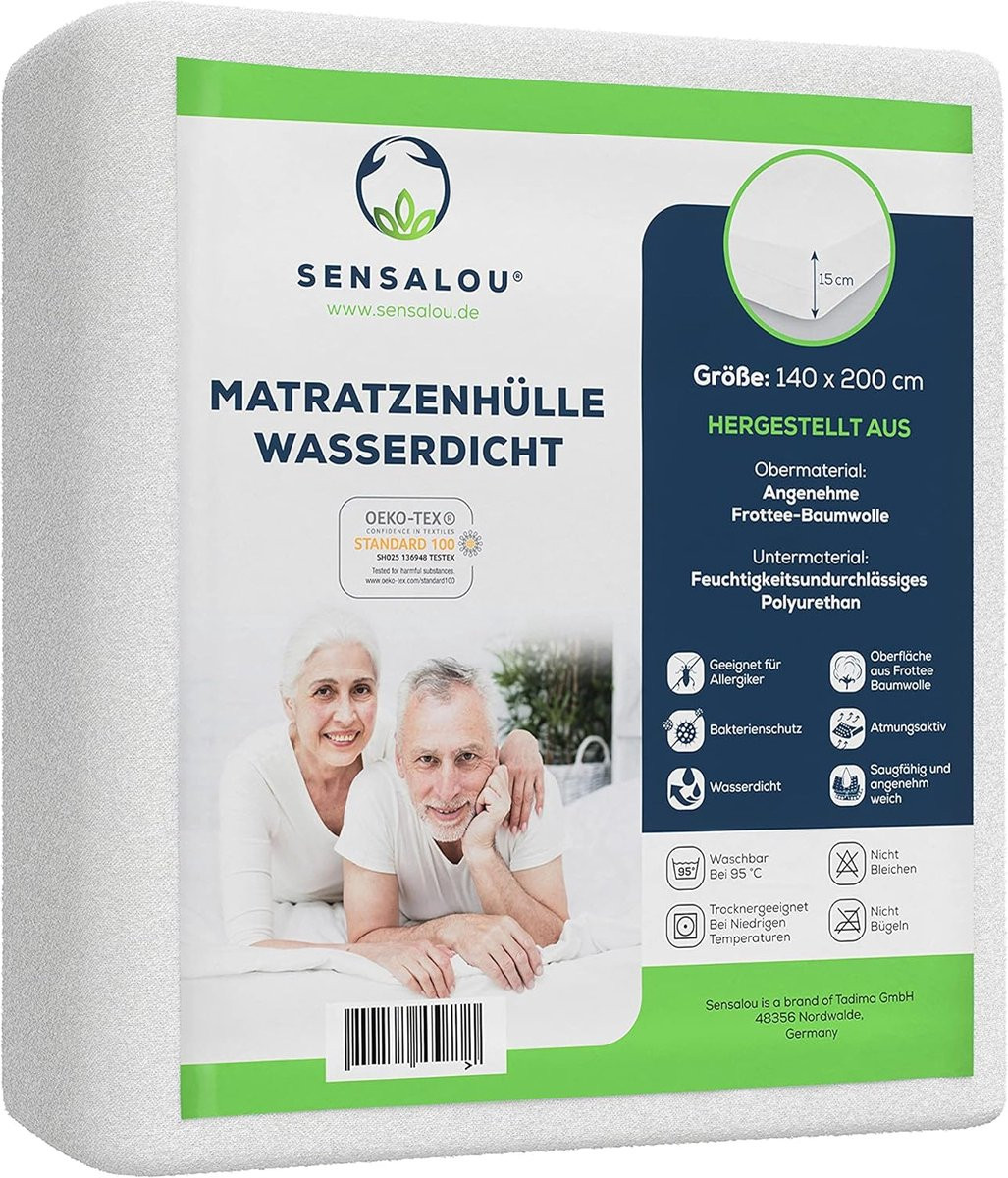 Waterdichte matrasbeschermer voor volwassenen